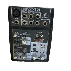Behringer Eurorack UB502 Compact Mixer w/o Adapter Free Shipping